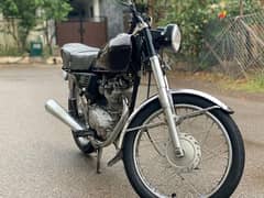 Honda 125 blue tanki