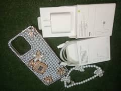 I phone 14pro Max Mobile Puch and Adopter Cable Original.