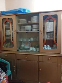 Elegant Wooden Display Cabinet & Room Divider 03313256415