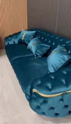 Sofa with tables Urgent Sale Available Delivery 10/10 condition