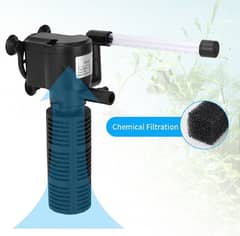 Fish Aquarium air pump and filter pump.