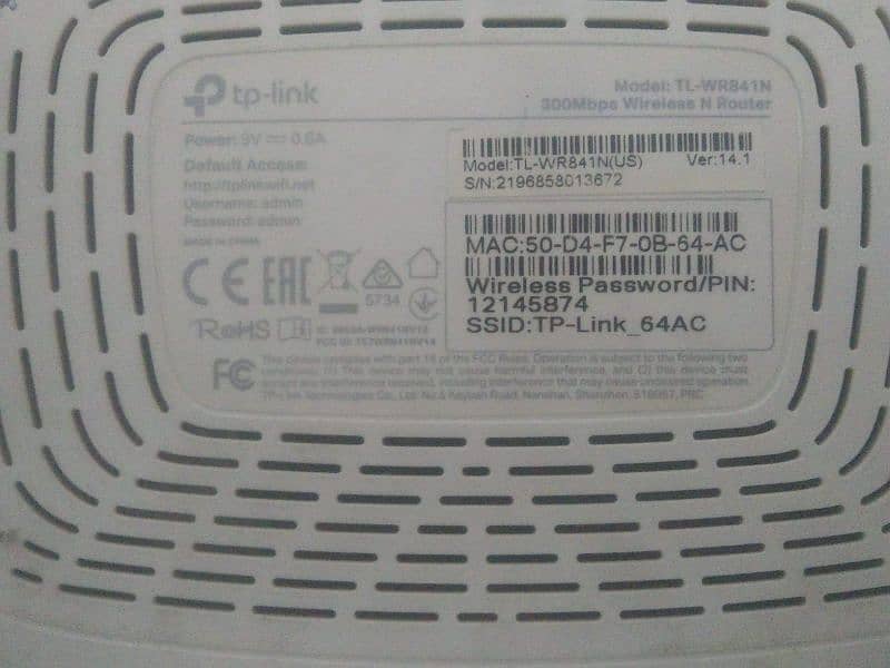 wifi router TP-Link TL-WR841N 300Mbps Wireless N wifi Router 1