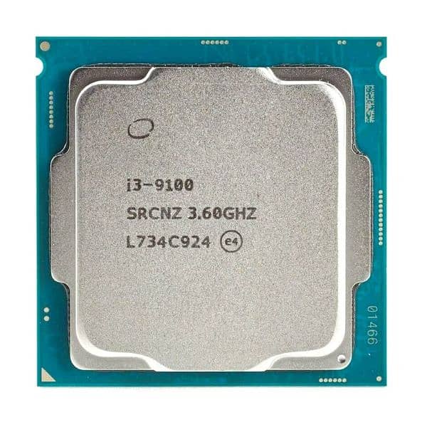Intel Core i3 9th Generation 9100 Processor. 1