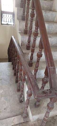 Solid Wood Reeling for Stairs