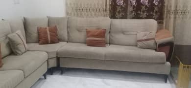 7 Seater L shape sofa