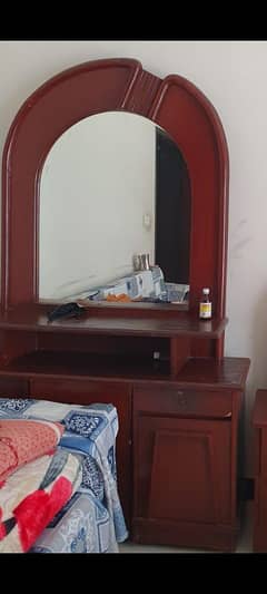 wooden dressing table
