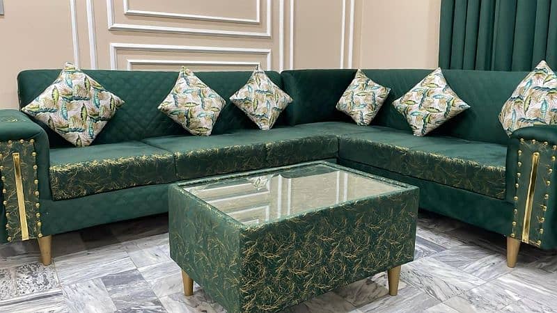 sofa set with table 0