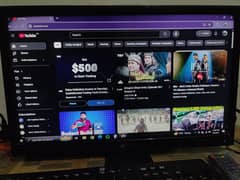 gaming LED 24 inch orange company