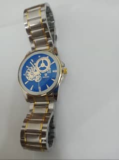 Men's watch | Hand Watches | Stainless steel Stylish Golden for Boys