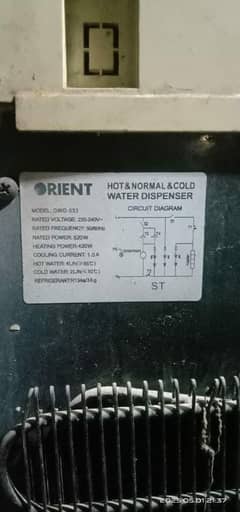 Orient water dispenser