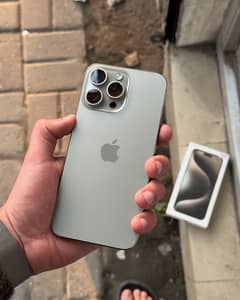 Iphone 15pro max 256 gb JV with box