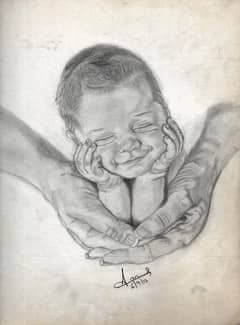 Pencil sketch, Pencil portrait, Sketching , Gift