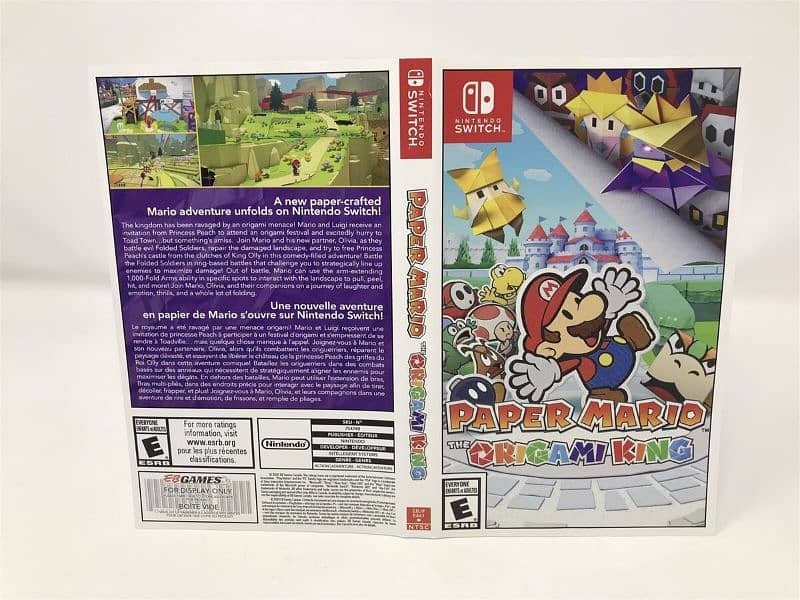 Paper Mario the origami king Nintendo switch game 1