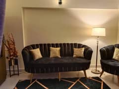 sofa set gold