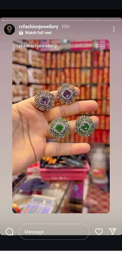 gold plated Earrings
