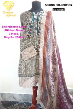 Embroidered