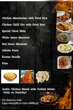 Chinese Food Cook Required at Cart