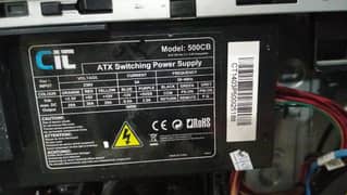 500 watt power supply in perfect condition