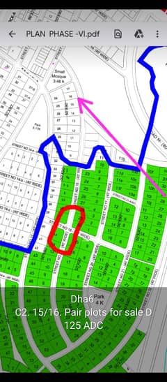 DHA 6 isb 1 kanal plots Available For Sale