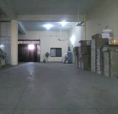 1 kanal warehouse available for rent