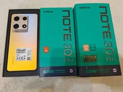 Infinix Note 30-Pro Completely Box 10.10 Wirless+68w