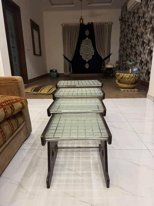 nesting table / coffee tables set of 4 1