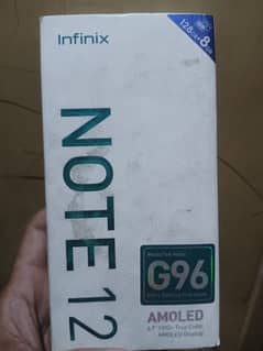 Infinix Note 12 g96 blue
