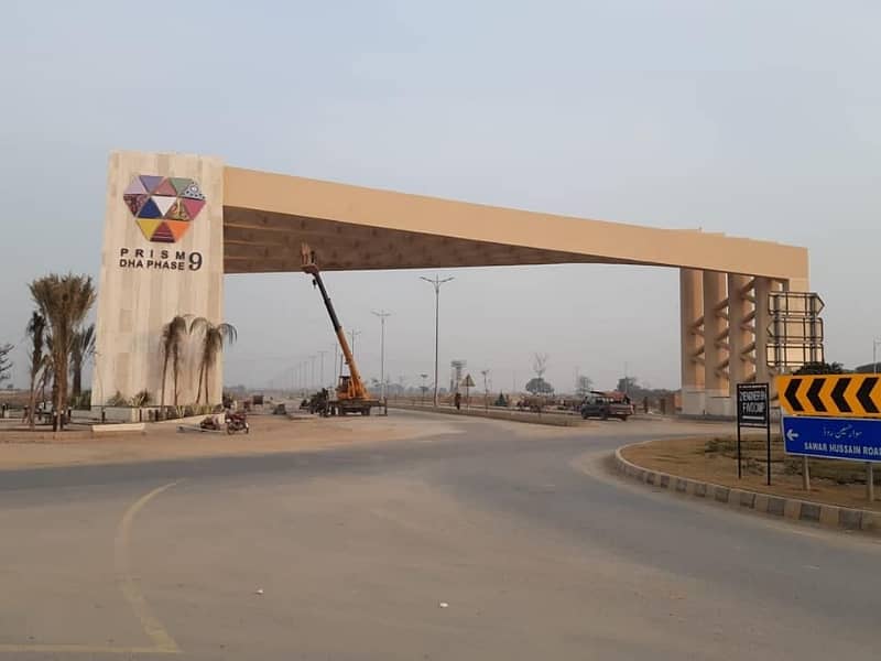 "Craft Your Haven: Plot No. 759 Beckons in DHA 9 Prism Block D" 0