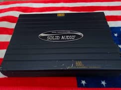 Solid Audio Original Amplifier 4 channel 600 Watts Model F-43