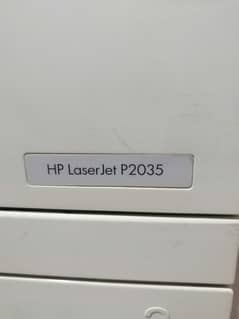 printer hp laser jet p2035