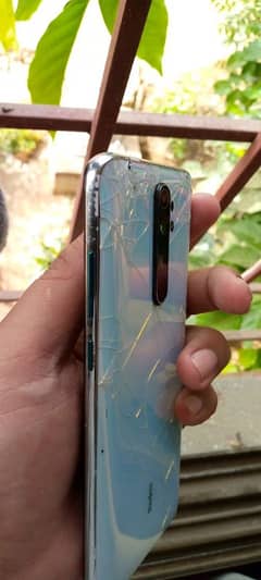Redmi note 8 Pro 8/64 back broken urgent sale need cash