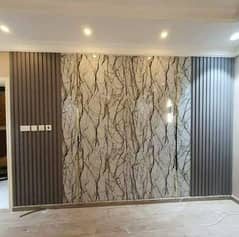 Pvc wallpaper,Wall panelling,Blinds. Wooden & vinyl Flooring,Ceiling