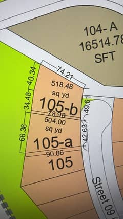 Back Open Solid Land Plot