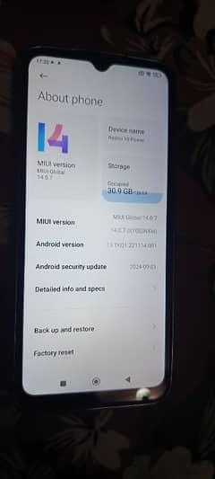 Redmi 10 Power 12/128 For Sale
