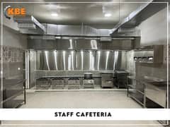 Restaurant Equipments Set up/Kitchen Equipments/Counters/Tables