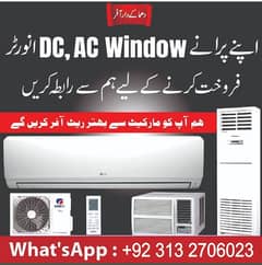 Ac /Old AC /Used Ac /Dead Ac/split Ac/Window Ac