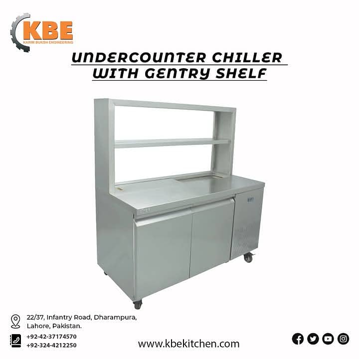 Working Table / Breading Table / Storage Wracks / Food Serving Trolly 3