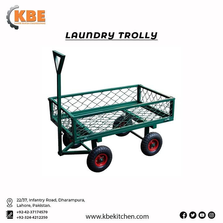 Working Table / Breading Table / Storage Wracks / Food Serving Trolly 9