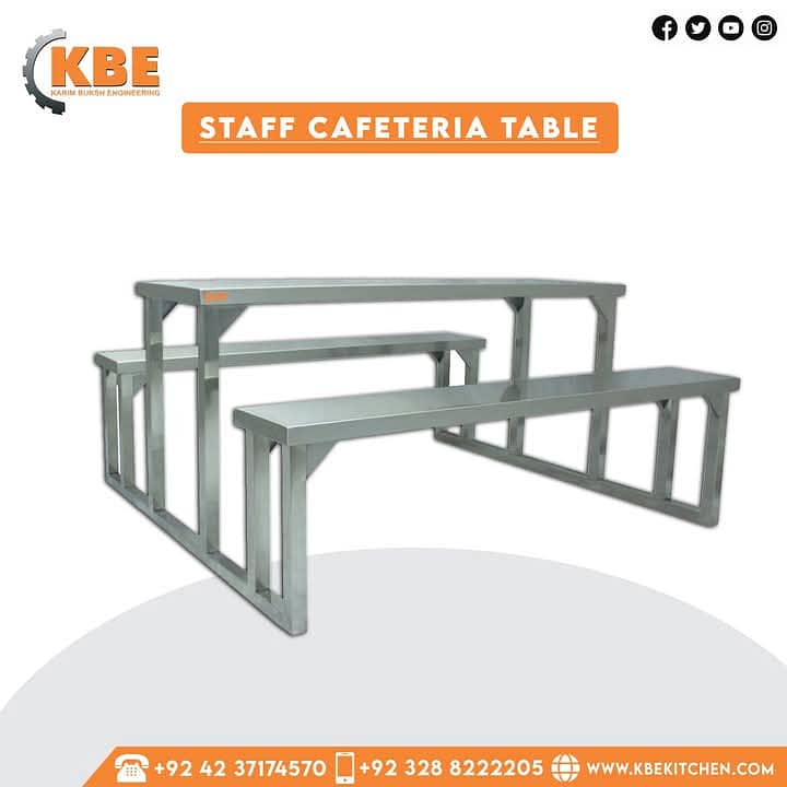 Working Table / Breading Table / Storage Wracks / Food Serving Trolly 10