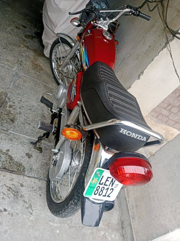 CG 125 2017 model 7