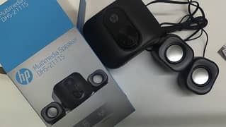 HP Wired Multimedia 2.1 Mini GAMING USB Sub Woofer Speaker