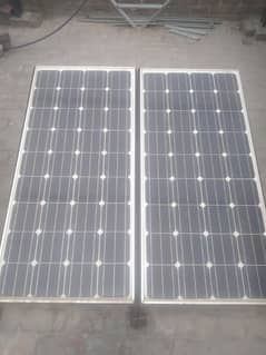 A complete solar setup for 4 fans and 8 bulbs