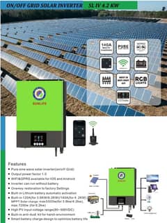 Solar Inverter , SunLife Inverter 4.2 kw , Best Price In Karachi.