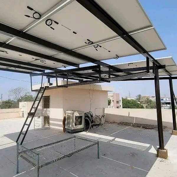 Solar Stands Installation 2
