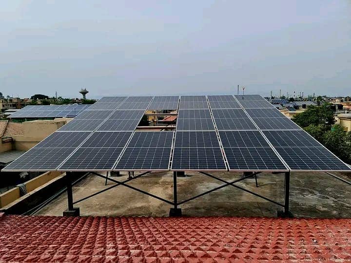 Solar Stands Installation 0