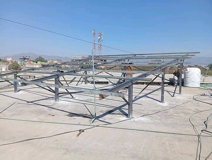 Solar Stands Installation 4