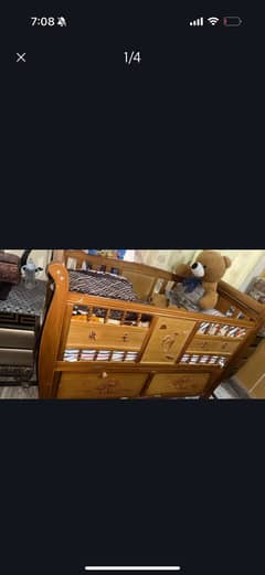 Baby cot baby bed