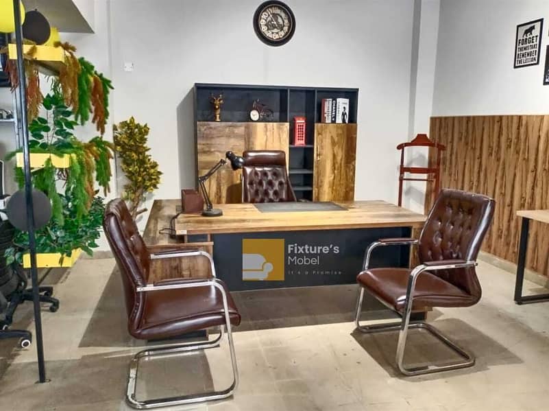 Executive Table/CEO Table/Executive Chair/Office Table 8