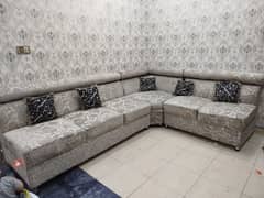 6 Seater L shape Sofa in low price