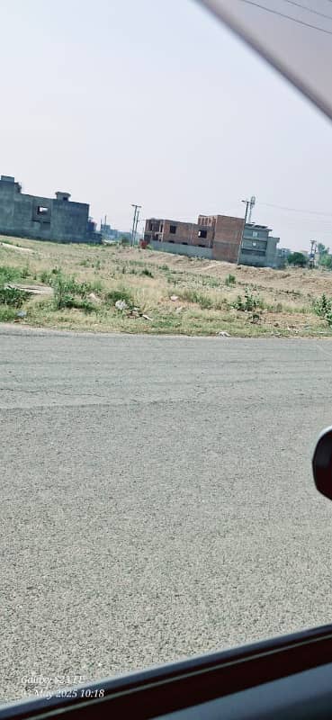 On 60 Feet Road 10 Marla Corner Plot Near Park Mosque And Commercial Market For Sale In C Block LDA Avenue 1 Lahore 12